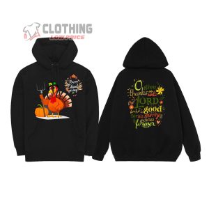 Happy Thanksgiving Eve 2023 Turkey And Pumpkin T-Shirt, Hoodie And Sweater