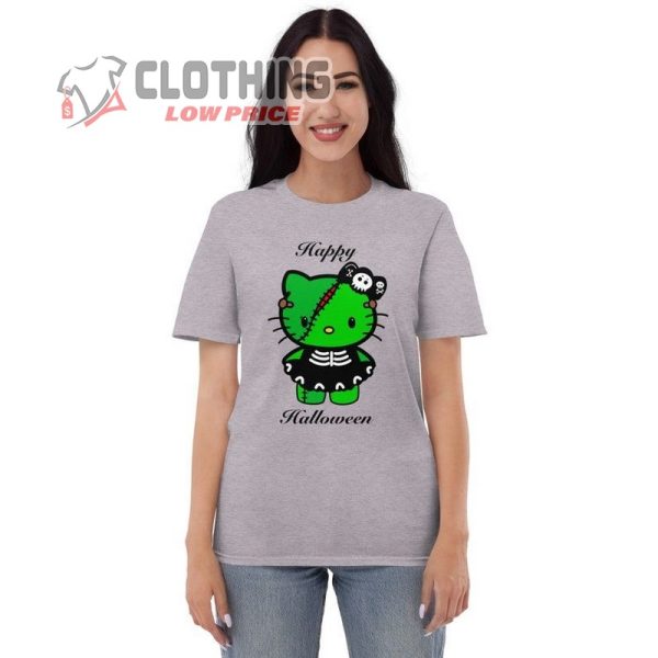 Hello Kitty Frankenstein Halloween Short-Sleeve T-Shirt