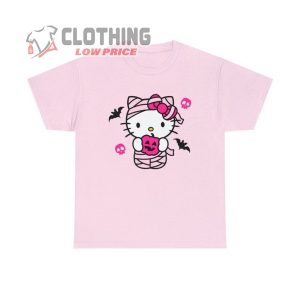 Hello Kitty Halloween Mummy Shirt, Sanrio Cute Kawaii Pastel Pink Cute Shirt