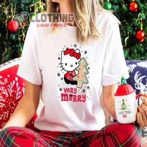 Hello Kitty Hello Kitty Christmas Shirt, Merry Christmas  Disneyland Shirt