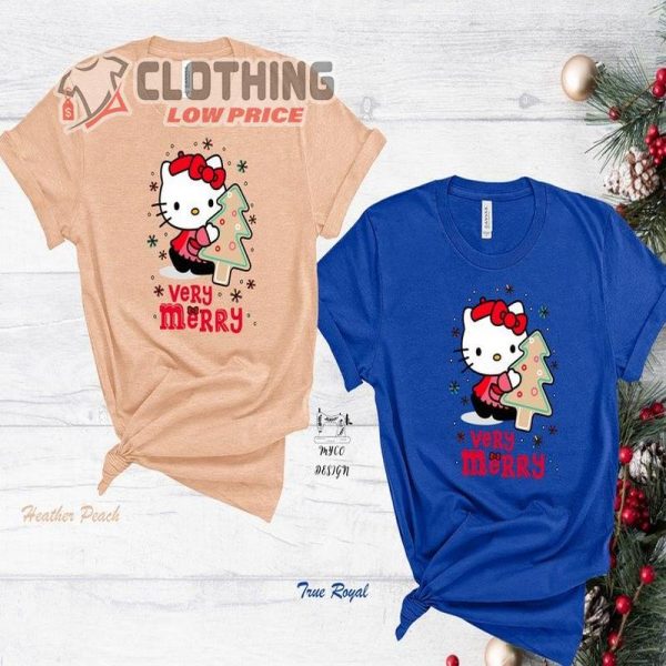 Hello Kitty Hello Kitty Christmas Shirt, Merry Christmas  Disneyland Shirt