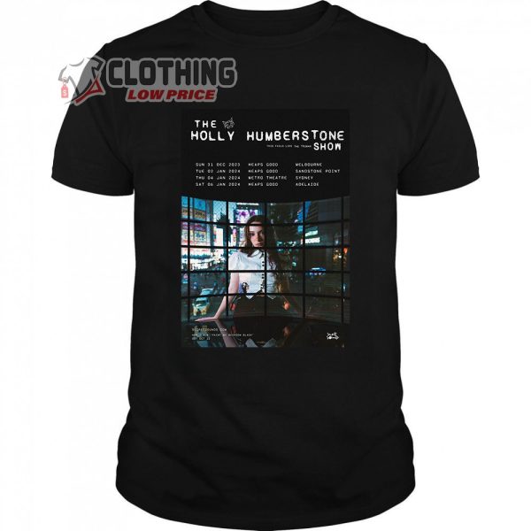 Holly Humberstone Huge UK And European Tour 2024 Merch, Holly Humberstone Setlist Shirt, Holly Humberstone Biggest UK And European Tour T-Shirt