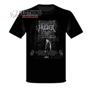 Hulder Tour 2023 Poster And Schedule T Shirt