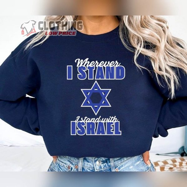 I Stand With Israel Sweatshirt, Pray For Israel Shirt, Palestine Israel War Shirt, Support Israel T-Shirt, Stop War Sweatshirt, Support Israel Merch