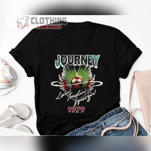 Journey Band 1979 Lovin’ Touchin’ Squeezin’ Unisex T-Shirt, Journey Band Tour 2024 Merch, Rock Band Journey Shirt, 90S Vintage Journey Tee