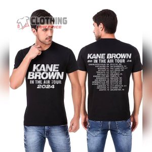 Kane Brown In The Air Tour Setlist 2024 Sweatshirt Kane Brown 2024 Concert Shirt Kane Brown Las Vegas Concert Merch2