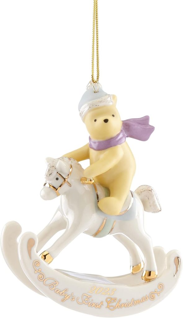 LENOX 2023 Winnie The Pooh Babys 1St Christmas Ornament amazon