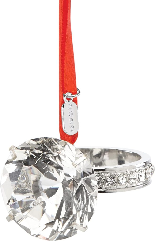 Lenox 894720 2022 Engagement Ring Ornament amazon