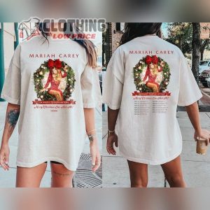 Mariah Carey Christmas Tour 2023 Shirt All I Want For Christmas Is Mariah Carey Shirt Mariah Carey Concert Shirt Best Christmas Song Shirt Christmas Tour Shirt 1