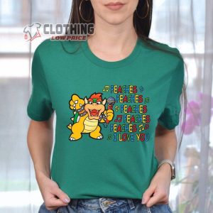 Mario Bowser Love Peaches Shirt Super Mario Pea4