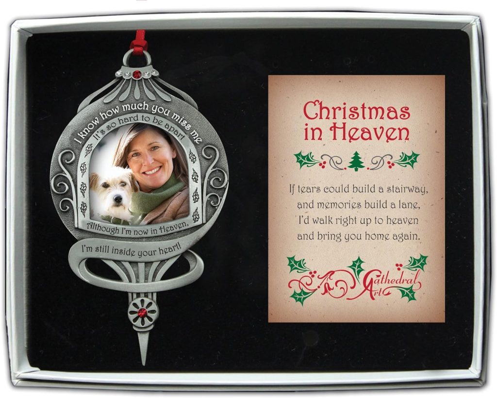 Memorial Photo Frame Ornament Still Inside Your Heart amazon