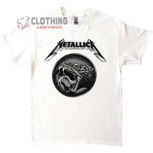 Metallica Black Album Graphic Unisex T-Shirt, Metallica Albums Graphic Tee Merch