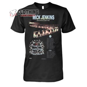 Mick Jenkins Tour 2024 Merch Mick Jenkins 2024 Thank You For Waiting Tour With Tobi T Shirt