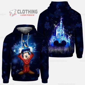 Mickey Mouse Christmas Unisex Hoodie, Disneyland Hoodie, Disneyworld Hoodie, Mickey Mouse, Disney Ear Hoodie, Disney Mickey Hoodies For Women Men