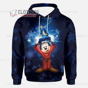 Mickey Mouse Christmas Unisex Hoodie Disneyland Hoodie Disneyworld Hoodie Mickey Mouse Disney Ear Hoodie Disney Mickey Hoodies For Women Men3