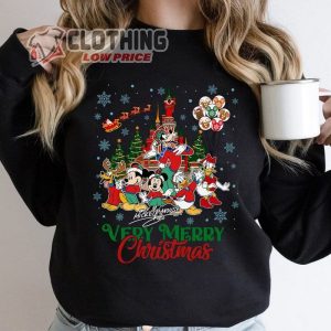 Mickeys Very Merry Christmas Party Family Matching Shirt Mickeys Christmas Party Shirt Christmas 2023 Shirt Holiday Gift 2 1