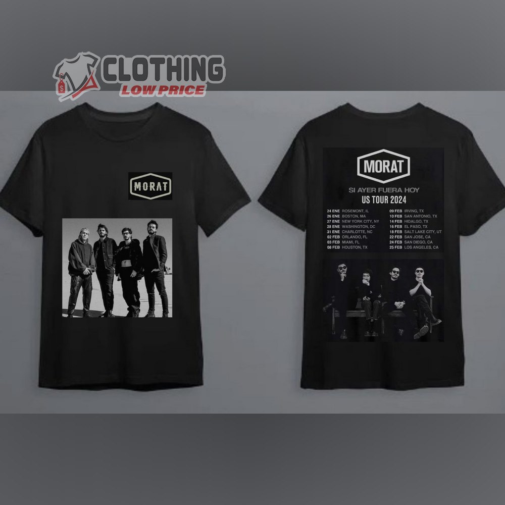 Morat Estadio EL Campin Shirt, Morat Tour 2024 Shirt, Morat Merch ...