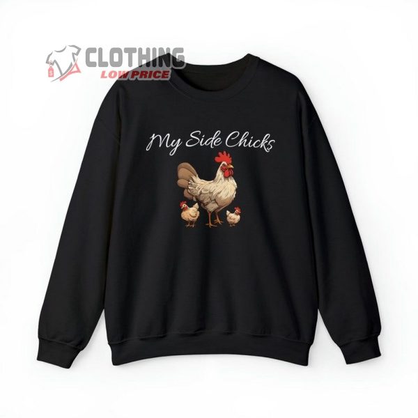 My Side Chicks Thankful Sweatshirt, Thanksgiving Shirt, Thanksgiving Sweatshirt, Chicken Thanksgiving, Thanksgiving 2023, Thanksgiving Gift