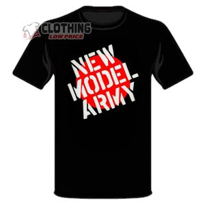 New Model Army Classic Print T Shirt Hoodie And Sweater