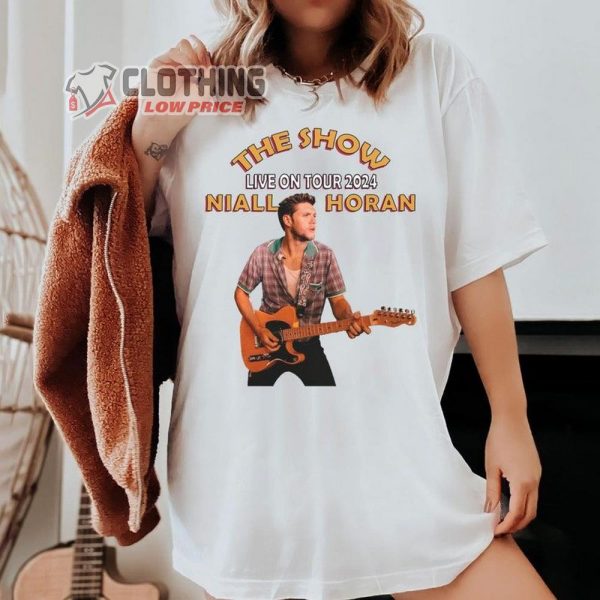 Niall Horan The Show Live On Tour 2024 Unisex Merch, Vintage Niall The Show 2024 Shirt, Niall Horan Fan Sweashirt