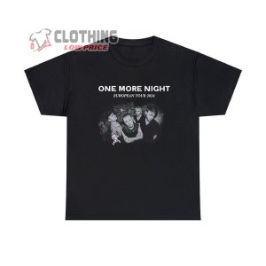 Only The Poets 2024 Tour Merch, Only The Poets Band Shirt, Only The Poets 2024 European Tour T-Shirt