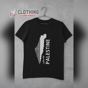 Palestine Map Gaza Strip Unisex Shirt Palestine Gaza City T Shirt Free Palestine Merch1 1