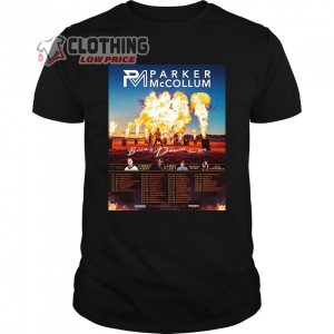 Parker Mccollum 2024 Burn It Down Tour Merch Parker McCollum Tour 2024 Shirt 2024 Burn It Down Tour T Shirt