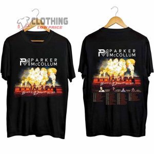 Parker Mccollum Burn It Down Tour 2024 Merch Burn It Down Tour Parker Mccollum Shirt Parker Mccollum Tour Dates 2024 T Shirt 1