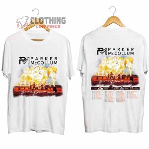 Parker Mccollum Burn It Down Tour 2024 Merch, Burn It Down Tour Parker Mccollum Shirt, Parker Mccollum Tour Dates 2024 T-Shirt