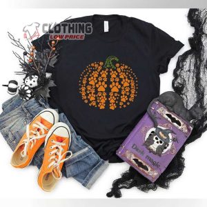 Paw Pumpkin Shirt Thanksgiving Pumpkin Shir3