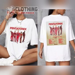 Pentatonix 2023 Concert Shirt, Pentatonix The Most Wonderful Tour Of The Year Shirt, Pentatonix Band Shirt