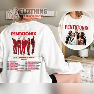 Pentatonix 2023 Concert Shirt, Pentatonix The Most Wonderful Tour Of The Year Shirt, Pentatonix Tour 2023 Dates Merch