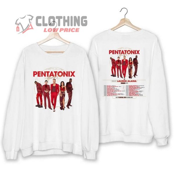 Pentatonix Band Shirt, Pentatonix Tour Sweatshirt, Pentatonix Tour Concert 2023 Shirt, Pentatonix Tour Dates Merch