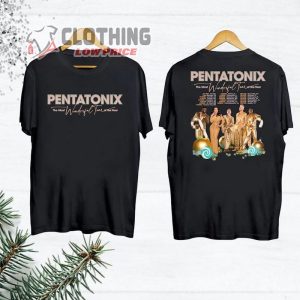 Pentatonix Band Shirt, Pentatonix Winter 2023 Tour Shirt, Pentatonix Christmas Album Shirt, Pentatonix Tour 2023 Dates T- Shirt