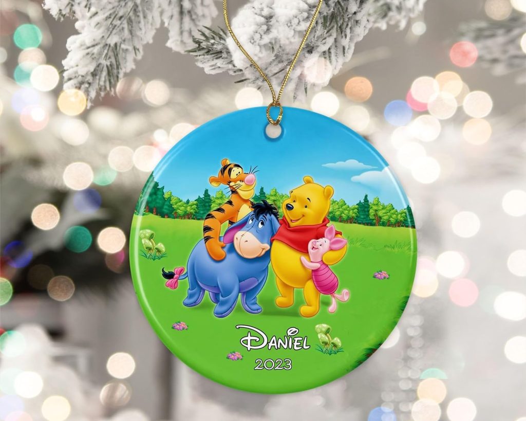 Personalized Winnie The Pooh Ornament amazon
