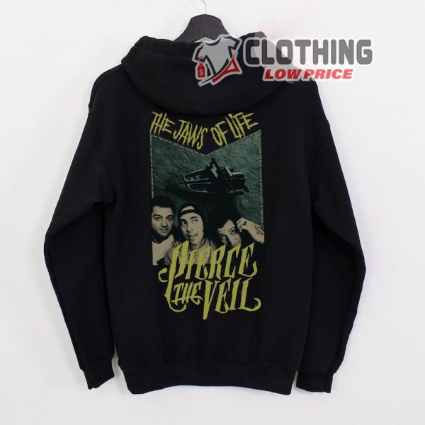 Pierce The Veil Hoodie, The Jaws Of Life Album Hoodie, Pierce The Veil Concert Sweatshirt, Pierce The Veil Tour 2023 Merch