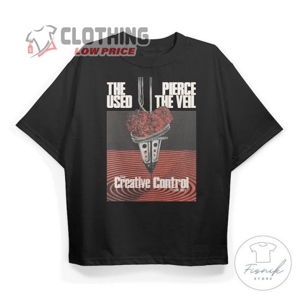 Pierce The Veil Unisex T- Shirt, Pierce The Veil Tee, Pierce The Veil Concert Setlists Hoodie