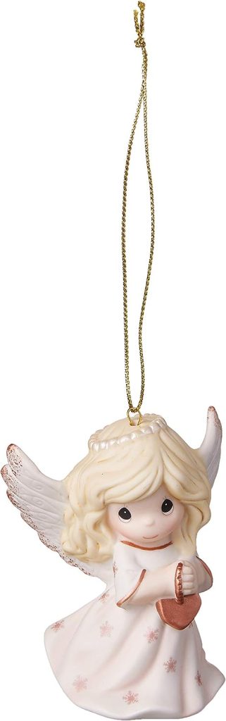 Precious Moments Rejoice in The Wonders of His Love 9th Annual Angel Bisque Porcelain 191024 Ornament amazon