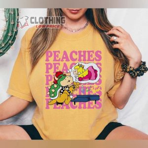 Princess Peach X Bowser Shirt Peachy P3