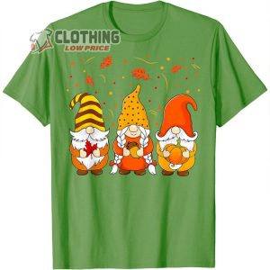Pumpkin Gnomes Fall Shirt, Cute Thanksgiving T-Shirt, Thanksgiving Gnome, Fall Vibes, Thanksgiving Gift