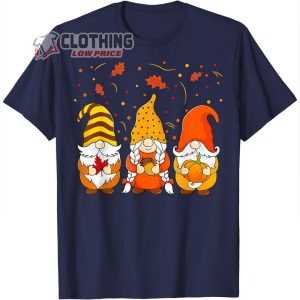 Pumpkin Gnomes Fall Shirt Cute Thanksgiving T Shirt Thanksgiving Gnome4