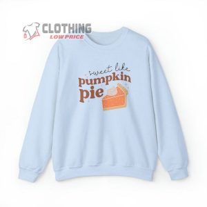 Pumpkin Pie Thanksgiving Sweatshirt Thanksgiving Pumpkin Sweat3