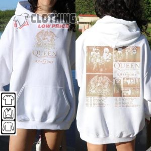 Queen Adam Lambert The Rhapsody Tour 2023 Music Shirt, Queen Tour Setlist 2023 Shirt, Adam Lambert Tour 2023 Hoodie