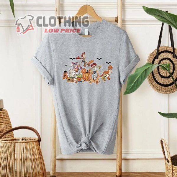 Retro Disney Toy Story Halloween Shirt, Buzz,Woody,Jessie,Aliens, Disneyworld Halloween Shirt