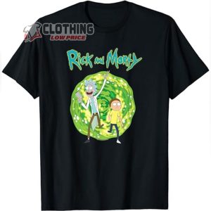 Rick and Morty Dimension Portal T Shirt Rick And Morty Merch