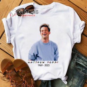 Rip Matthew Perry Friends Unisex Merch, Chandler Bing Graphic T-Shirt, Matthew Perry Graphic Shirt, Retro Friends TShirt