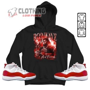 Rod Wave 2023 Concert Shirt Rod Wave Nostalgia Tour 2023 Hoodie Rod Wave 2023 Concert Tour Dates Sweatshirt 1