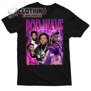 Rod Wave 2023 Concert Shirt, Rod Wave Nostalgia Tour 2023 Shirt, Rod Wave Tour 2023 Tickets Merch