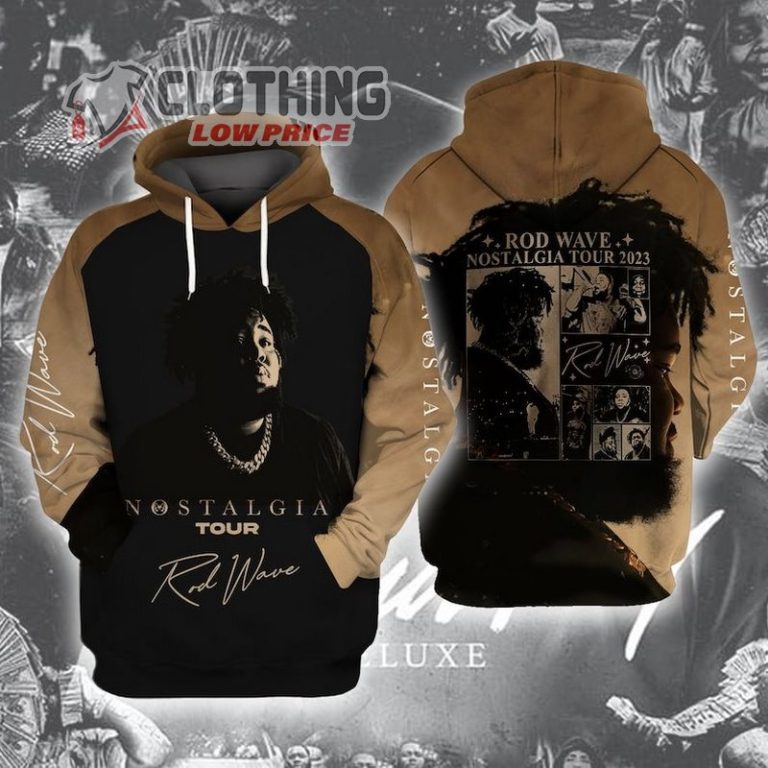 Rod Wave Beautiful Mind Tour 2023 Merch, Rod Wave Rapper Tour 2023