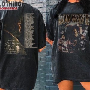 Rod Wave Nostalgia Rap Music Shirt, Rod Wave Nostalgia 2023 Tour Sweatshirt, Rod Wave Tour Tickets Merch